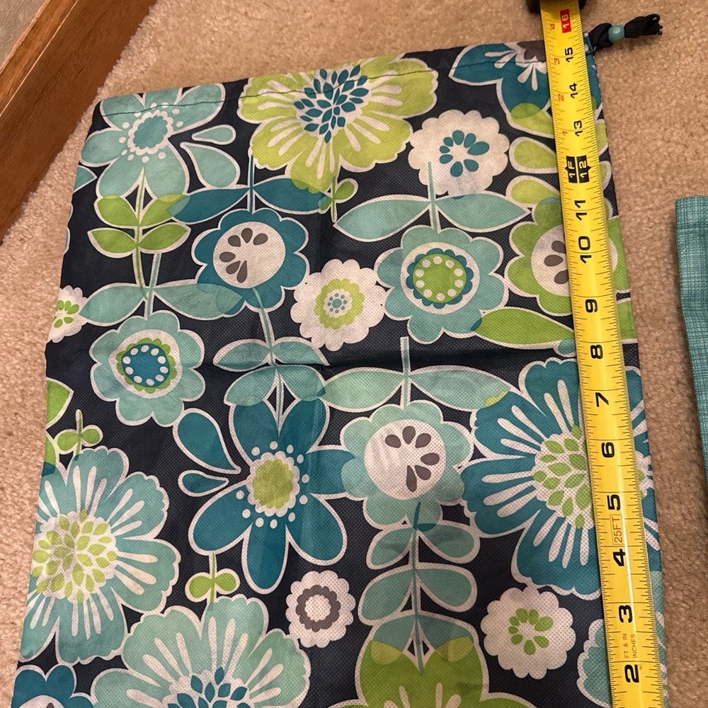 Floral Drawstring Bags Set - Picture 3 of 7